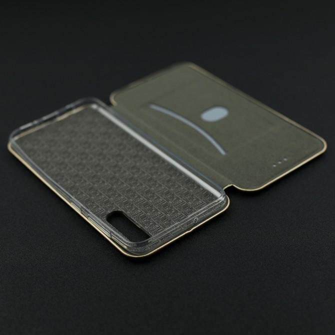 Чехол книжка U-Like Best для Samsung Galaxy A7 2018 (A750) Gold-4