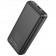 Дополнительная батарея Hoco J123A Element 22.5W+PD20W with LCD + LED-lamp (20000mAh) Black