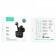 Наушники Bluetooth Headset Baseus W08 Black
