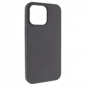 Силиконовый чехол для iPhone 14 Pro Dark Grey FULL (NO LOGO)