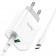 Сетевое зарядное устройство 1USB + Type-C Hoco C80A PD20W+QC3.0 White + Cable Type-C to Type-C