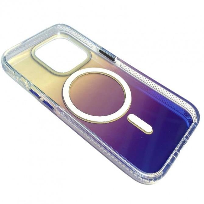 Чохол TPU+PC Phantom with MagSafe для Apple iPhone 15 Pro (6.1") Purple-4