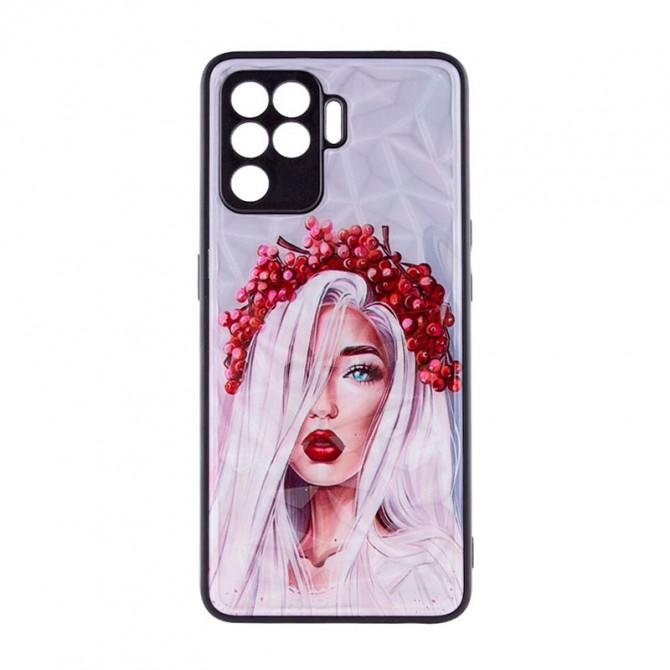 Накладка Prisma Ledies для Oppo Reno 5 Lite Ukrainian Girl