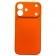 Накладка PC+Leather для iPhone 15 Помаранчевий