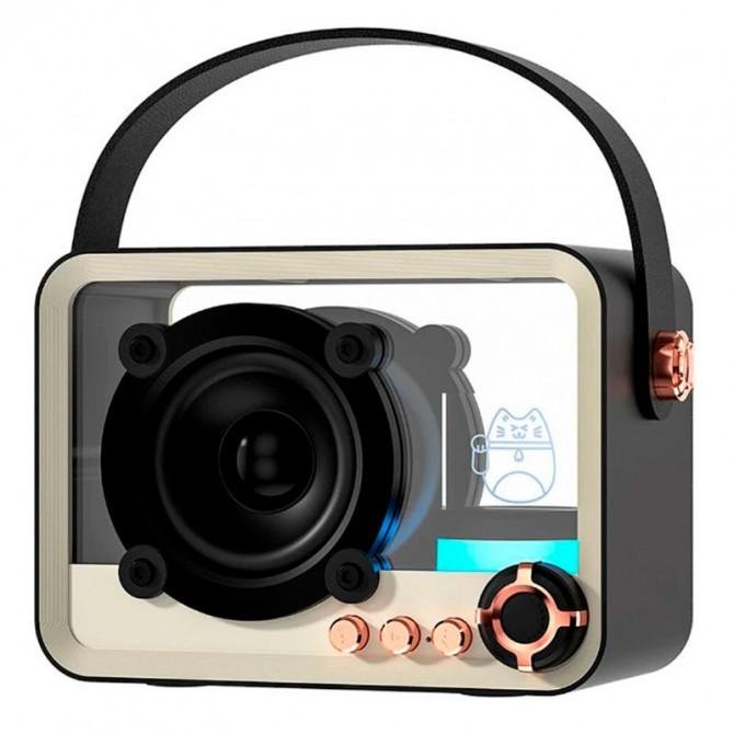 Bluetooth Колонка QD05 Retro style Black