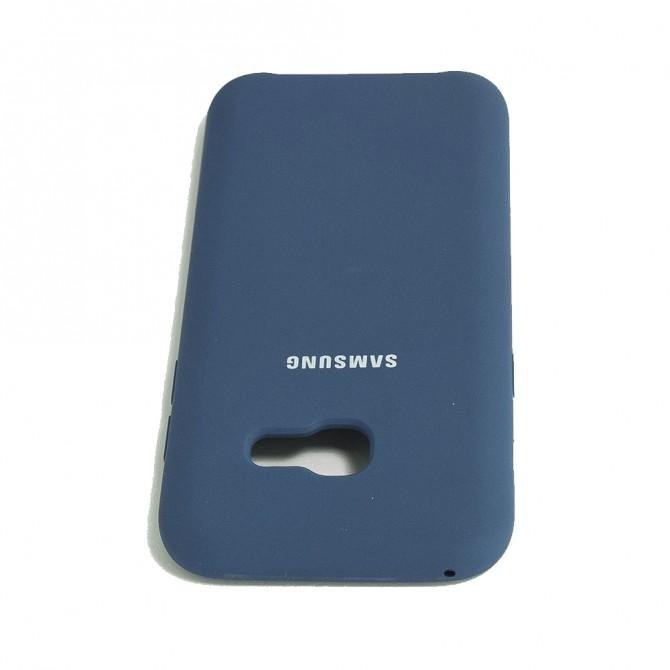 Чехол Soft Case для Samsung A520 (A5-2017) Темно-синий-2
