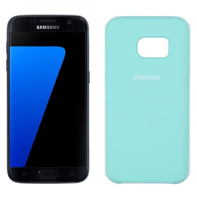 Чохол Soft Case для Samsung G930 Galaxy S7 Мінтоловий