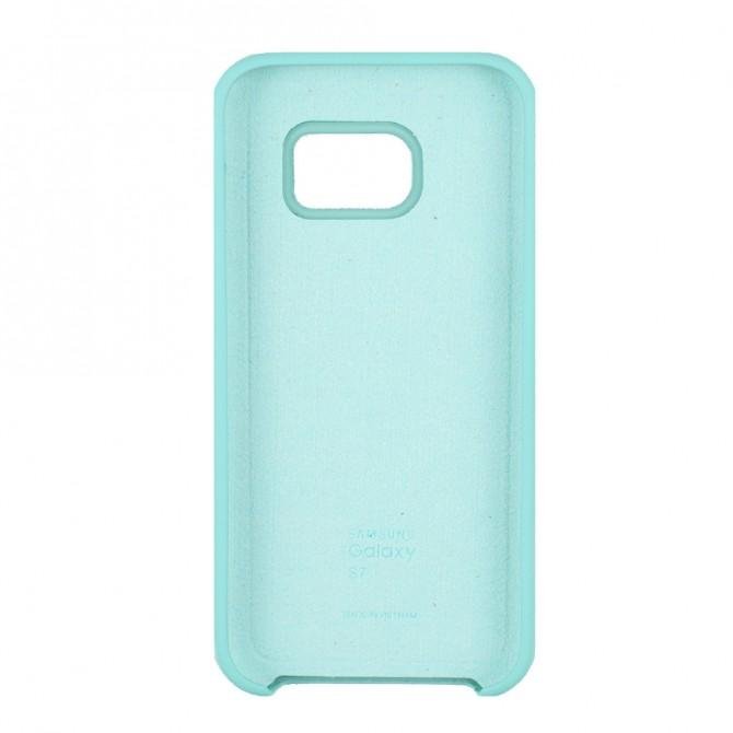 Чохол Soft Case для Samsung G930 Galaxy S7 Мінтоловий-2