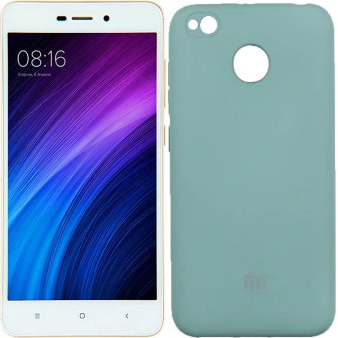 Чехол Soft Case для Xiaomi Redmi 4x Минтоловый