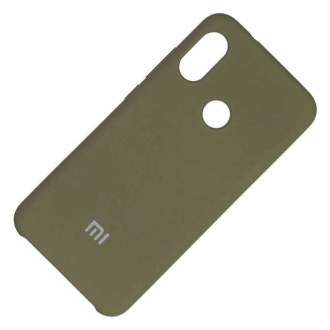 Чохол Soft Case для Xiaomi Redmi 6 Pro/Mi A2 Lite Темно Оливковий-3