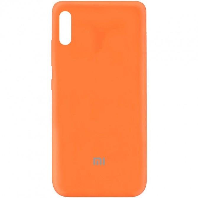 Чехол Original Soft Case Xiaomi Redmi 9a Помаранчевий FULL