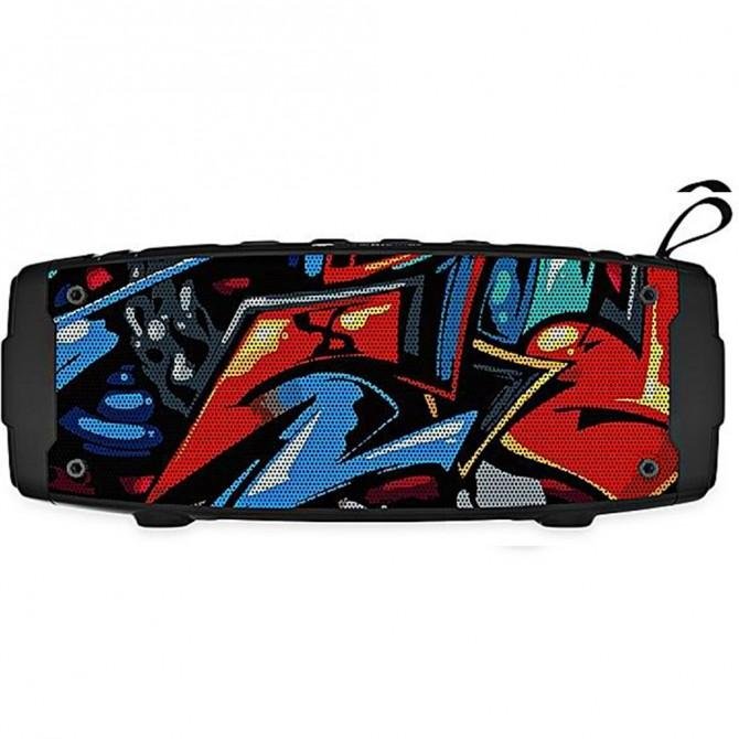 Портативна колонка NewRixing NR3020 GRAFFITI Railway
