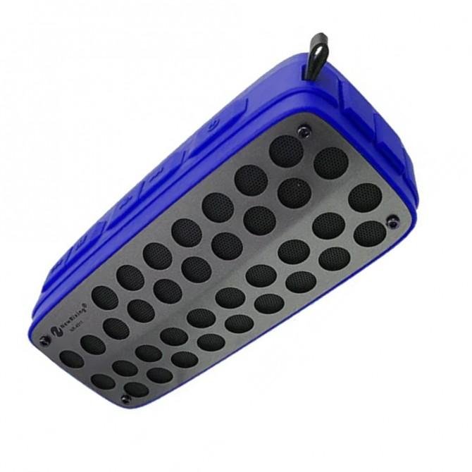 Портативна колонка NewRixing NR4011 GRID Синiй-1