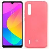 Силіконовий чохол для Xiaomi Mi9 Lite Ярко Розовый FULL