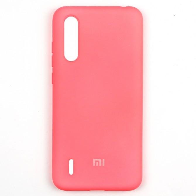 Силіконовий чохол для Xiaomi Mi9 Lite Ярко Розовый FULL-1