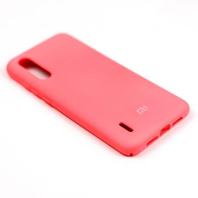 Силіконовий чохол для Xiaomi Mi9 Lite Ярко Розовый FULL-3