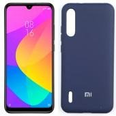 Силіконовий чохол для Xiaomi Mi9 Lite Синий FULL