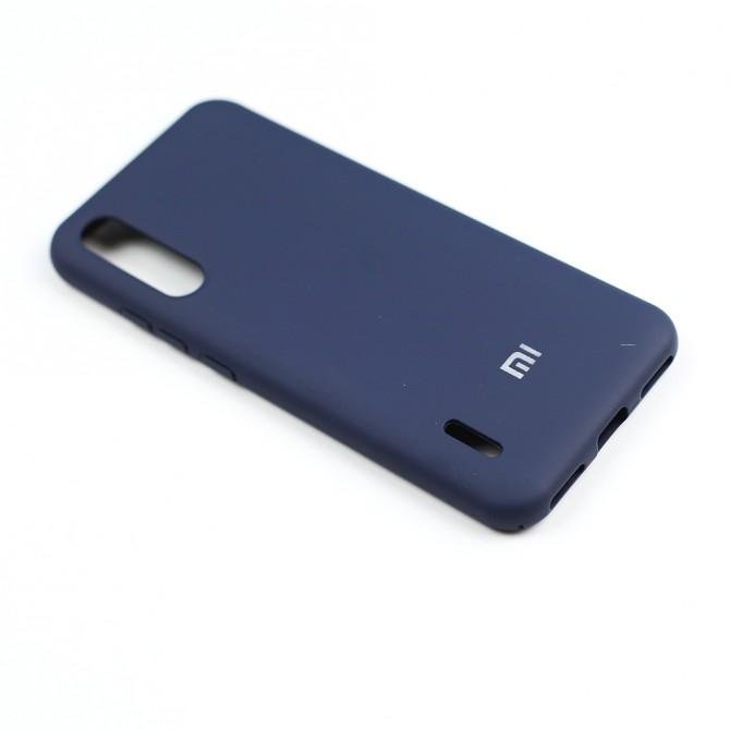 Силіконовий чохол для Xiaomi Mi9 Lite Синий FULL-3