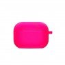 Чохол U-Like Silicone Protective Case For Airpods 4 Microfibre Barbie Pink