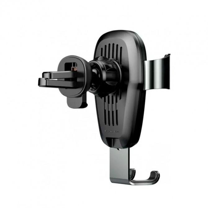 Холдер Baseus Wireless Charger Gravity Air Vent Tarnish-2