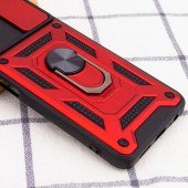 Чохол HONOR Hard Defence Series Xiaomi Redmi Note 11 Pro Red (with Camshield and magnet)