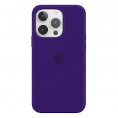 Силиконовый чехол для iPhone 16 Pro Max Ultra Violet FULL