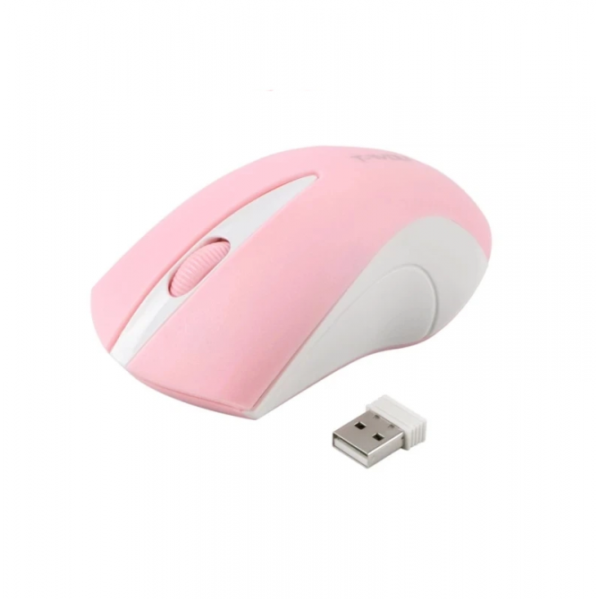 Миша Twolf Q2 Wireless Pink-1