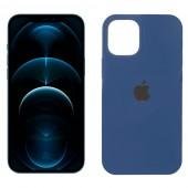 Чехол Full Soft Case (MagSafe) для iPhone 12/12 Pro Dark Blue
