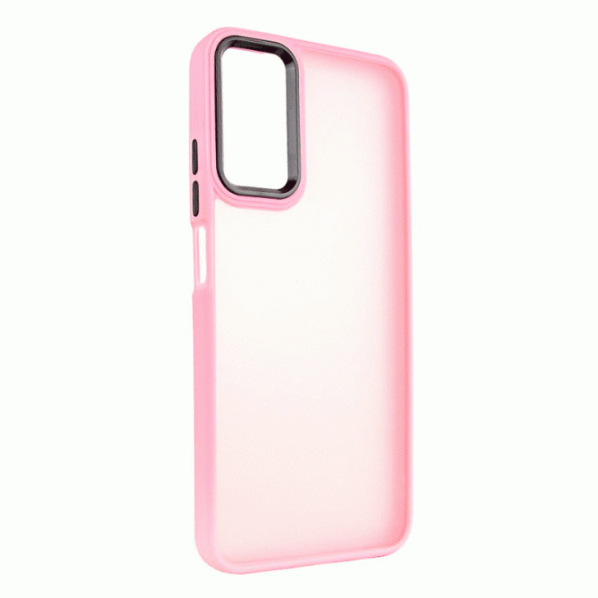Чехол TPU+PC Lyon Frosted series Motorola Moto G14 Pink