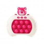 Интерактивная игрушка Pop-it Speed Push Game (Strawberrt bear)