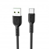 Кабель USB Hoco X33 Surge Type-C 5A Black Кабель USB Hoco X33 Surge Type-C 5A Black