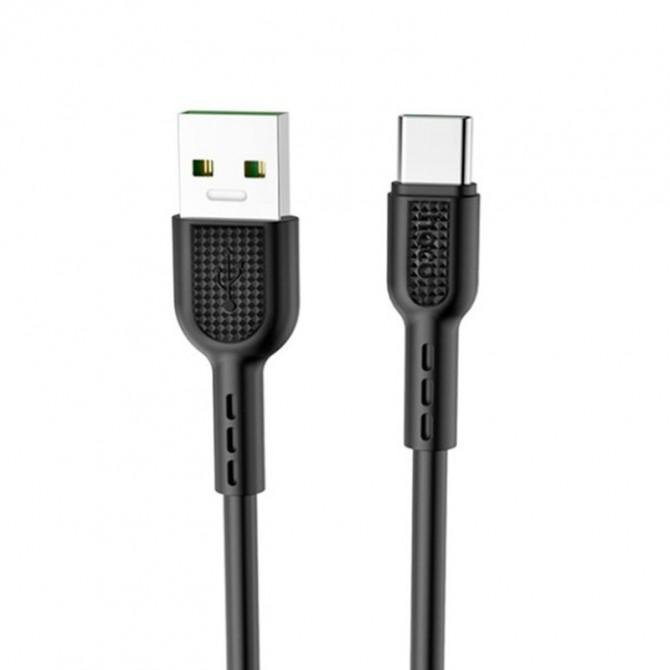 Кабель USB Hoco X33 Surge Type-C 5A Black