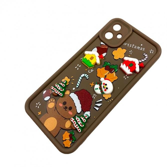 Чехол TPU Christmas Toys для Samsung Galaxy A05 (Brown)-2