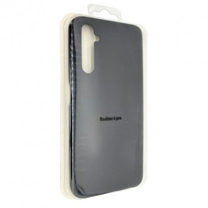 Чохол Original Soft Case Realme 6 Pro Чорний FULL-3