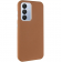 Кожаный чехол Leather Case Metal Buttons для Samsung Galaxy S24 FE Brown