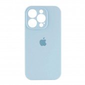 Оригінальний силіконовий чохол для iPhone 16 Pro Max Ice Blue FULL Оригінальний силіконовий чохол для iPhone 16 Pro Max Ice Blue FULL