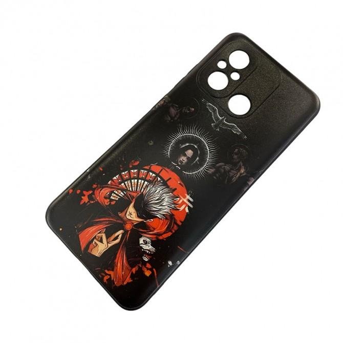 Силиконовая накладка OPrint black для Xiaomi Redmi 12C Anime 1-1