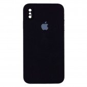 Силіконовий чохол для iPhone Xs Max Чорний FULL (SQUARE SHAPE) Силіконовий чохол для iPhone Xs Max Чорний FULL (SQUARE SHAPE)