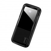 Додаткова батарея Usams US-CD163 PB58 Dual USB Digital Display 10000 mAh Black Додаткова батарея Usams US-CD163 PB58 Dual USB Digital Display 10000 mAh Black