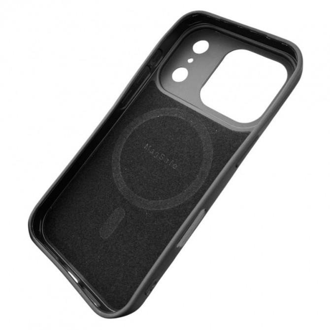 TPU чохол Carbon Protective with Magsafe для Apple iPhone 17 Pro Max (6.9") Black-3