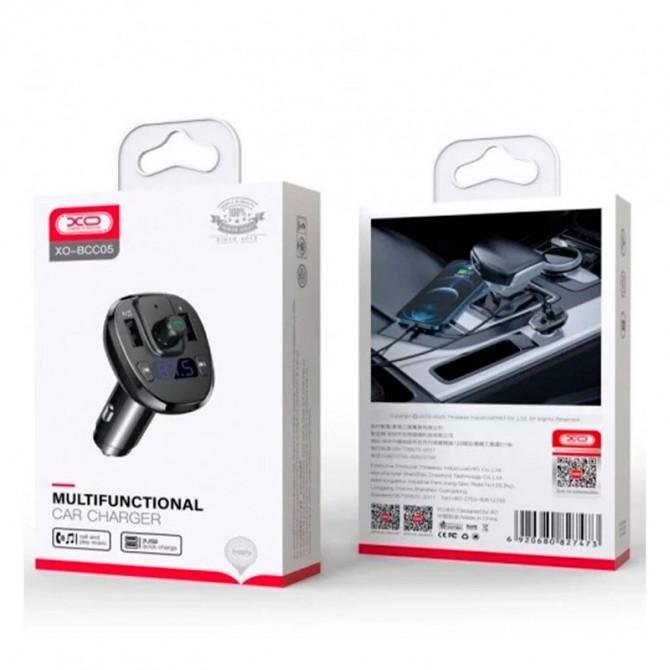ФМ Модулятор XO BCC-05 3.1A/2 USB Black-2