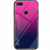 Чехол TPU Gradient HELLO Glass для Xiaomi Mi8 Lite Розовый Чехол TPU Gradient HELLO Glass для Xiaomi Mi8 Lite Розовый