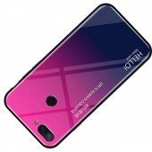 Чехол TPU Gradient HELLO Glass для Xiaomi Mi8 Lite Розовый Чехол TPU Gradient HELLO Glass для Xiaomi Mi8 Lite Розовый