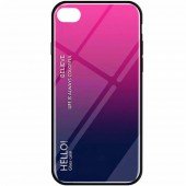Чехол TPU Gradient HELLO Glass для Xiaomi Redmi GO Розовый Чехол TPU Gradient HELLO Glass для Xiaomi Redmi GO Розовый