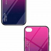 Чехол TPU Gradient HELLO Glass для Xiaomi Redmi GO Розовый Чехол TPU Gradient HELLO Glass для Xiaomi Redmi GO Розовый