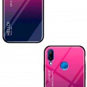 Чехол TPU Gradient HELLO Glass для Xiaomi Redmi 7 Розовый Чехол TPU Gradient HELLO Glass для Xiaomi Redmi 7 Розовый