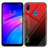 Чехол TPU Gradient HELLO Glass для Xiaomi Redmi 7 Красный