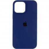 Силиконовый чехол для iPhone 14 Deep Navy FULL Силиконовый чехол для iPhone 14 Deep Navy FULL