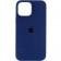 Силіконовий чохол для iPhone 14 Deep Navy FULL
