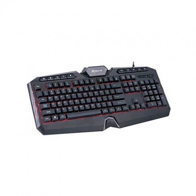 Клавіатура XTRIKE ME KB-509 мембранна USB Wired Black-1